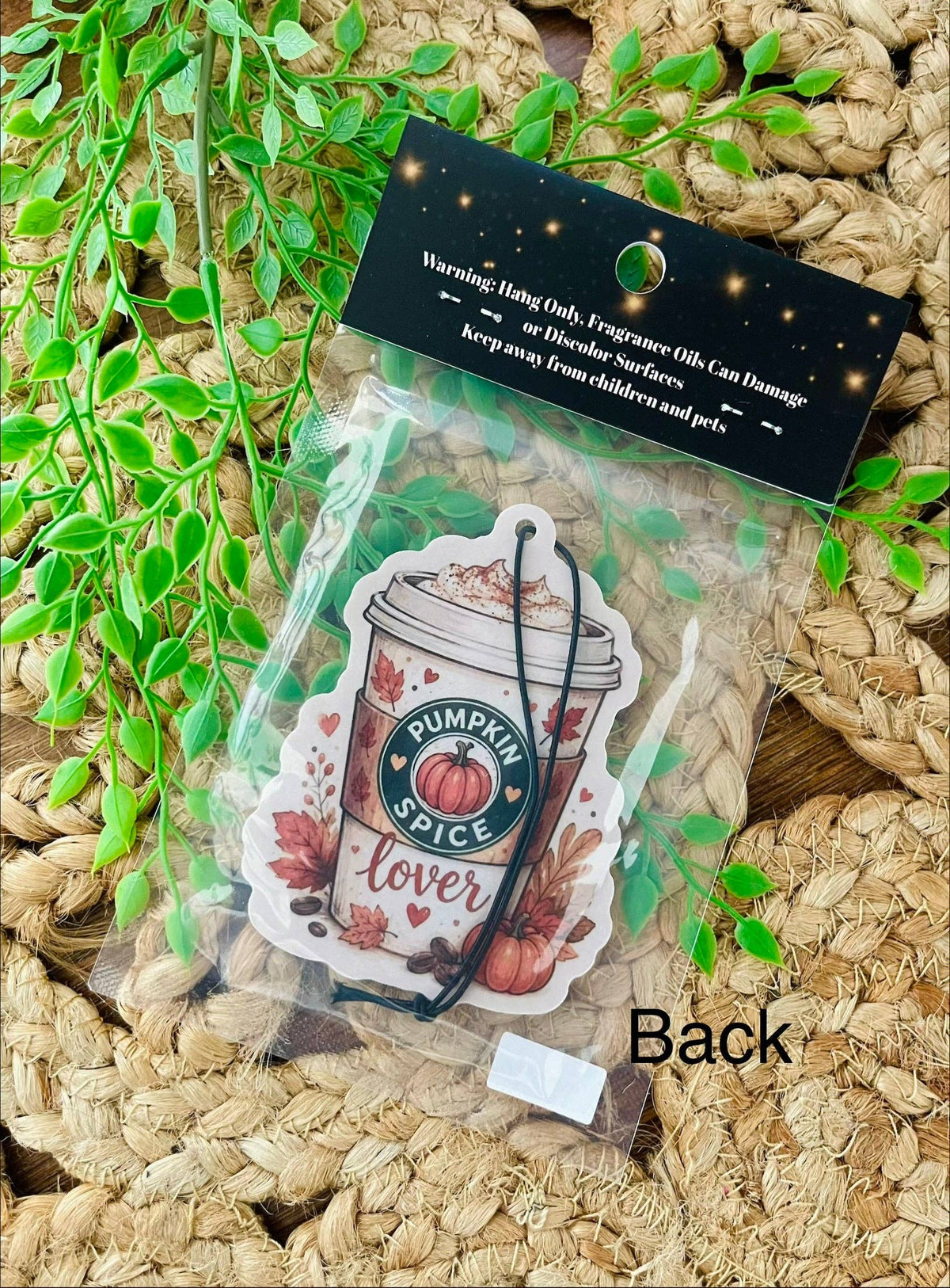 Pumpkin Spice Lover Fall Air Freshener