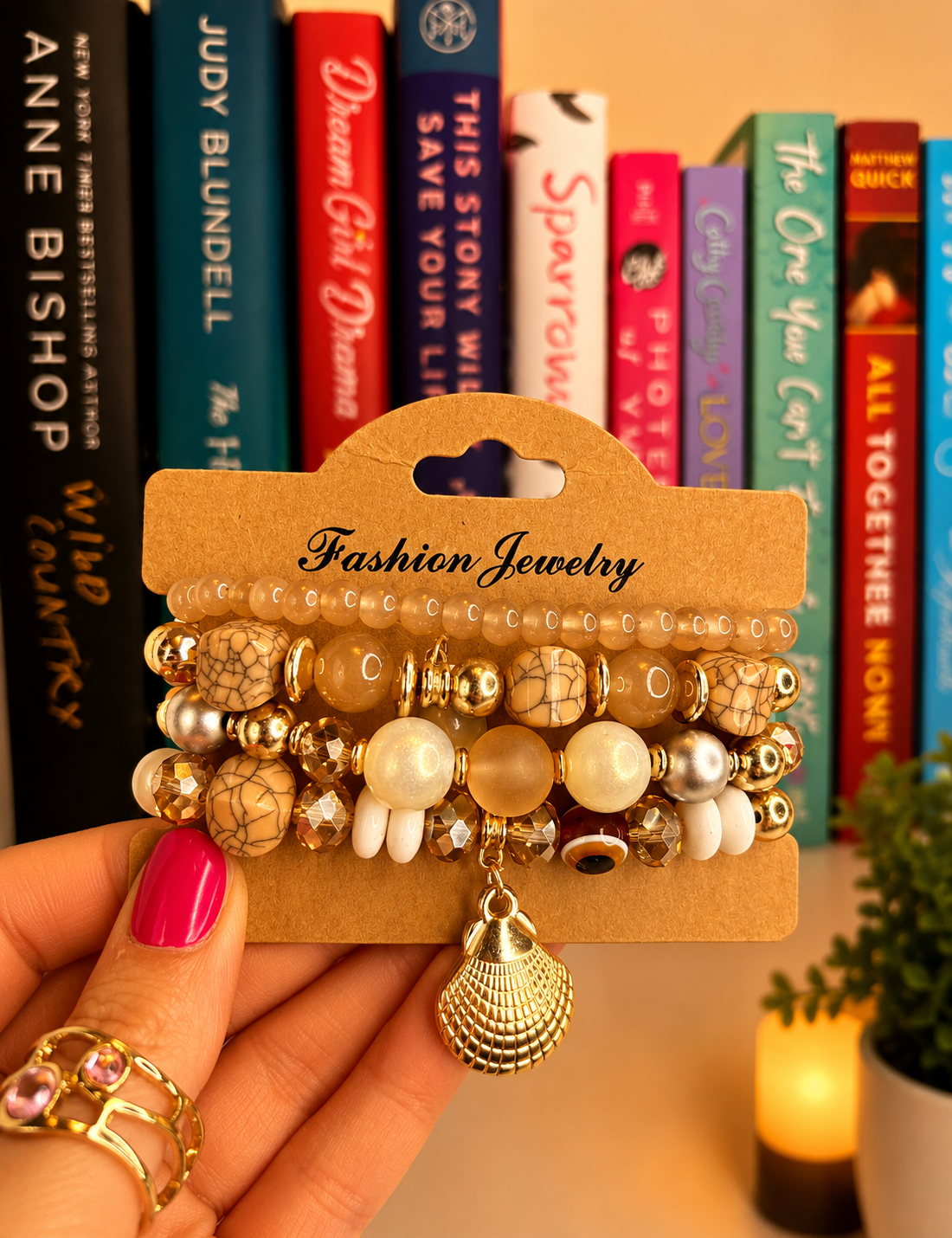 Bohemian Layered Beaded Bracelets