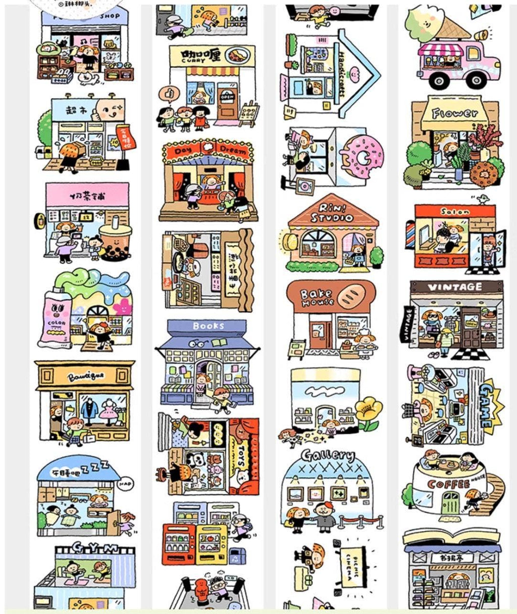 Dream Shop Washi Tape: RiN! Studio BuJo Stickers - Vol. 31