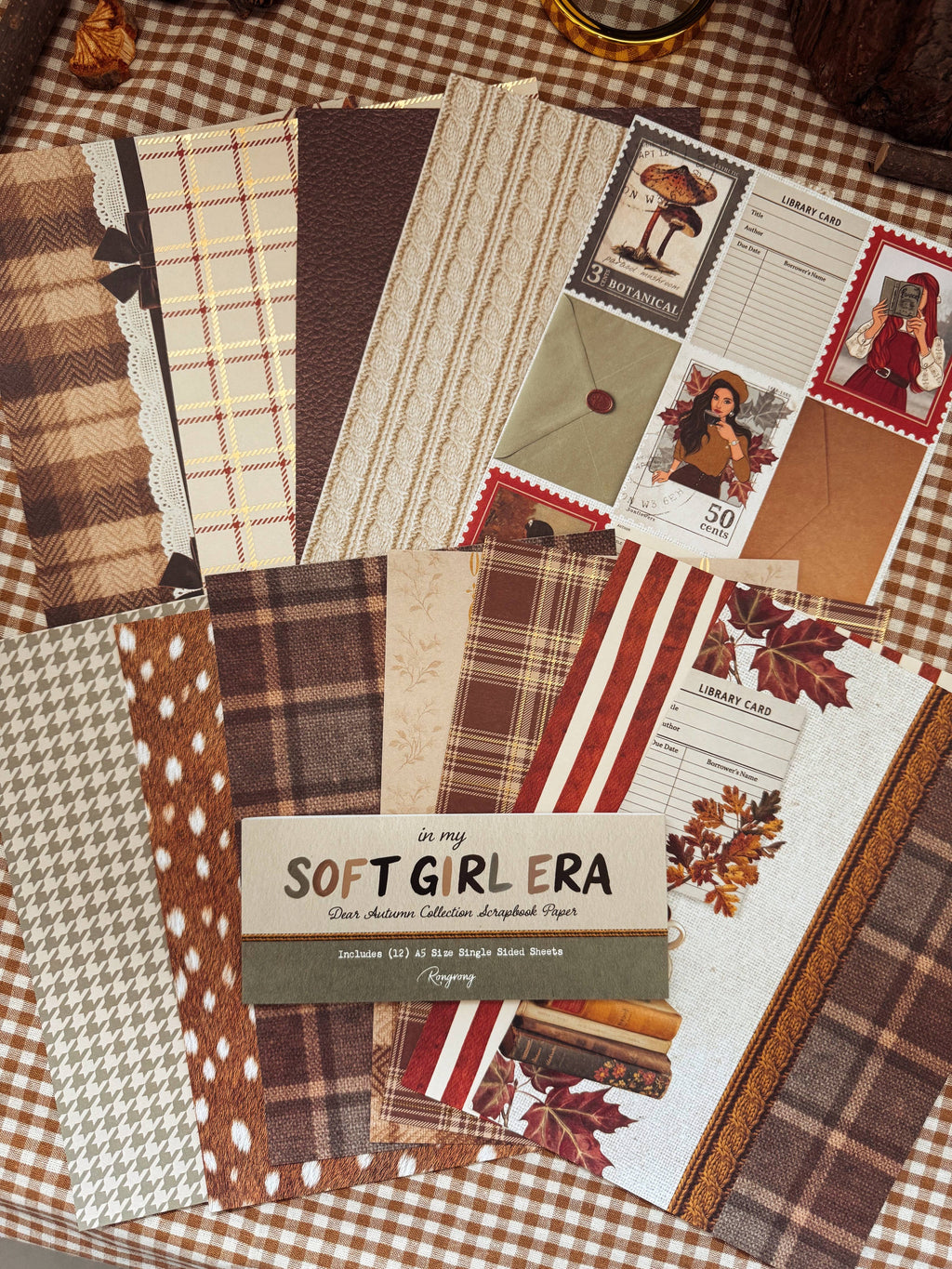 Dear Autumn Scrapbooking Paper