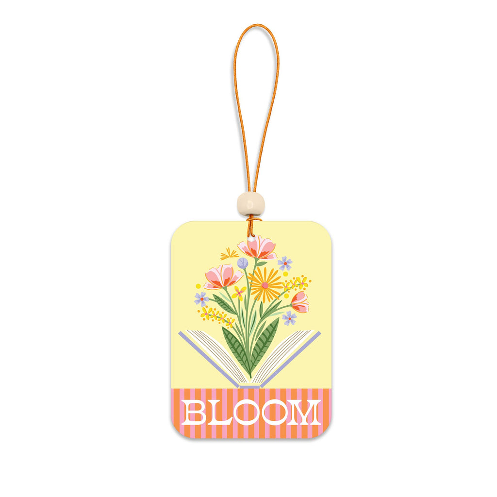 Blooming Book Car Air Freshener