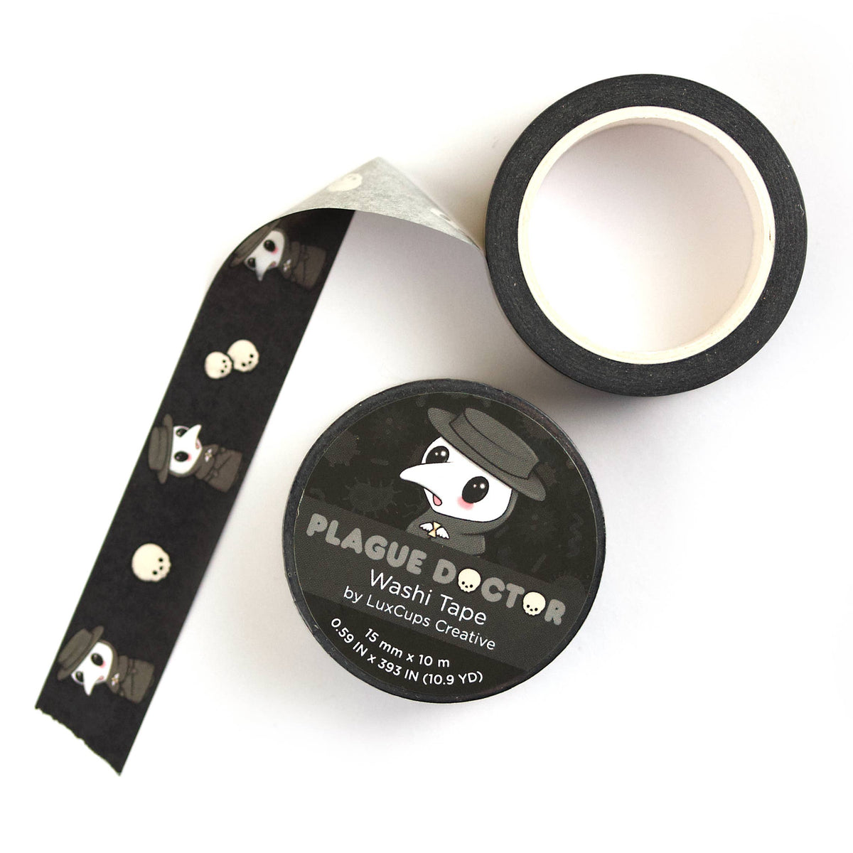 Plague Doctor Washi Tape - Stationery | Decorative Tape