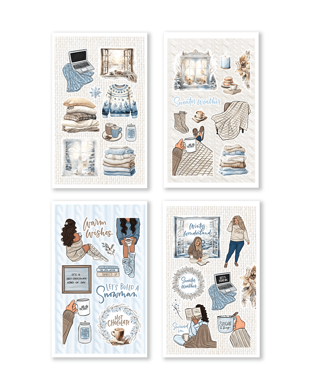 Cozy Winter Planner Sticker Book