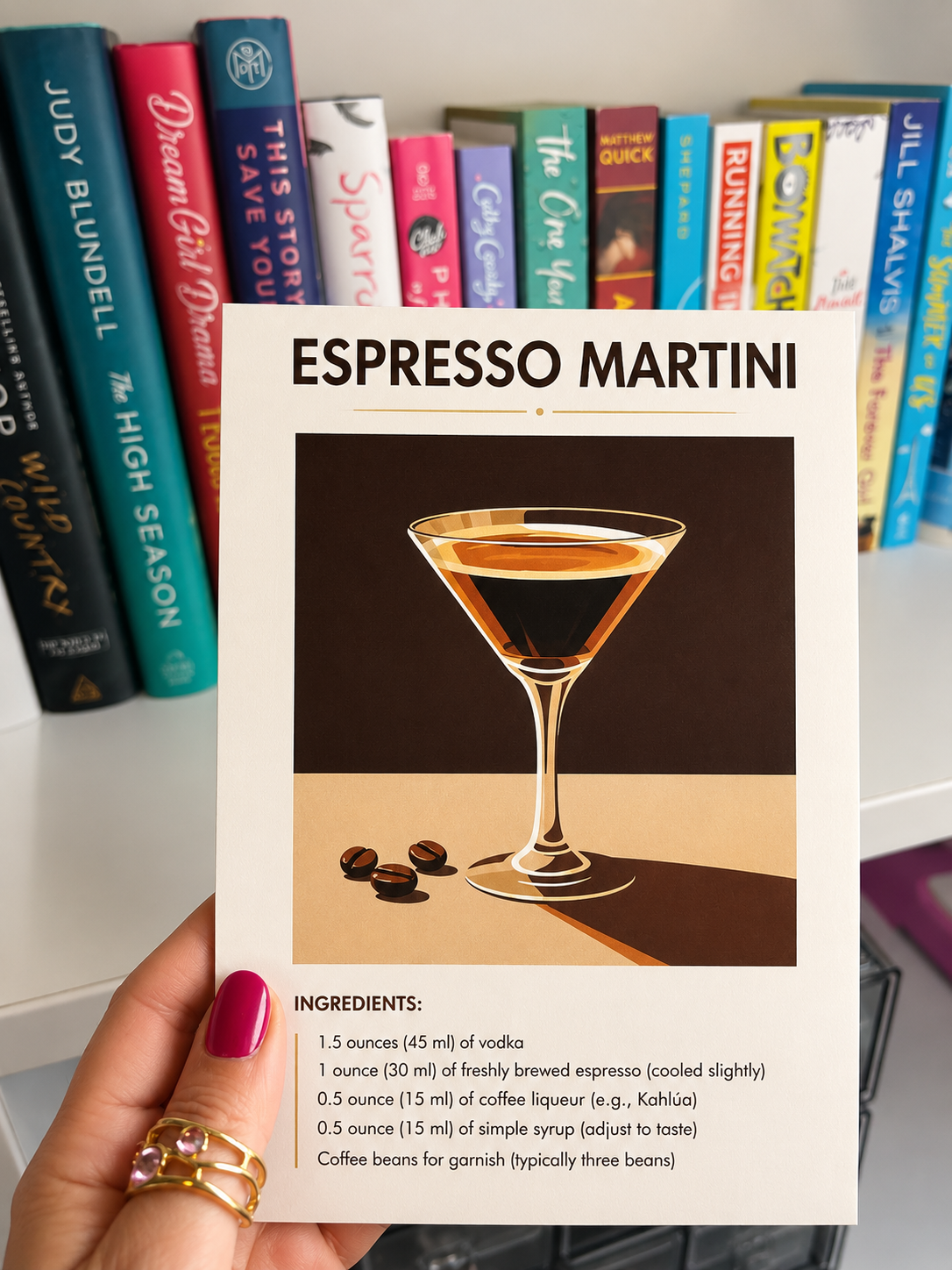 Espresso Martini Notebook