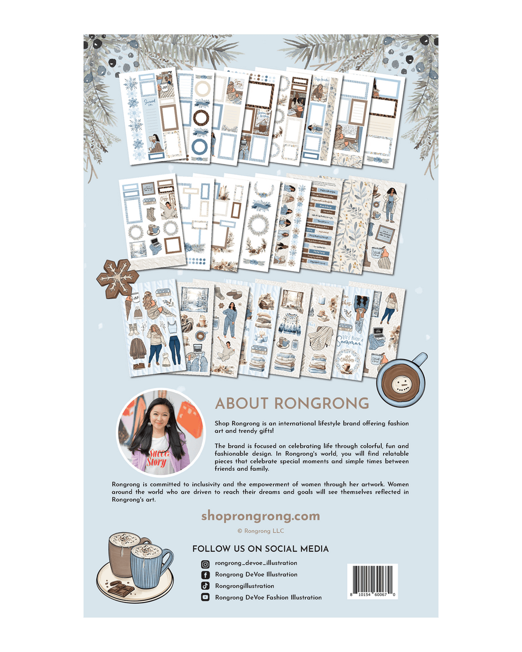 Cozy Winter Planner Sticker Book