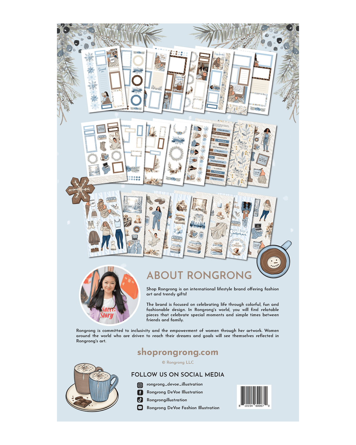 Cozy Winter Planner Sticker Book