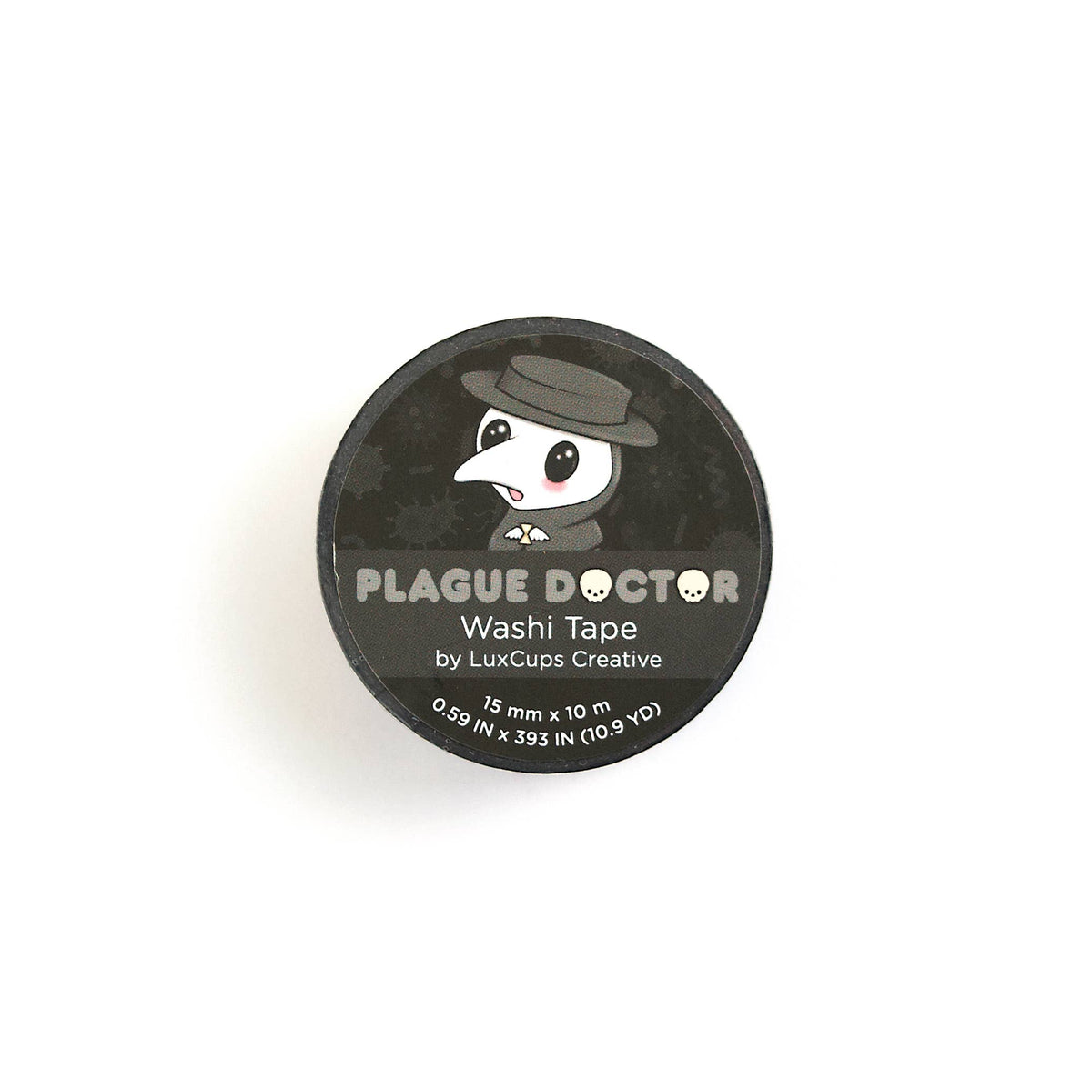 Plague Doctor Washi Tape - Stationery | Decorative Tape