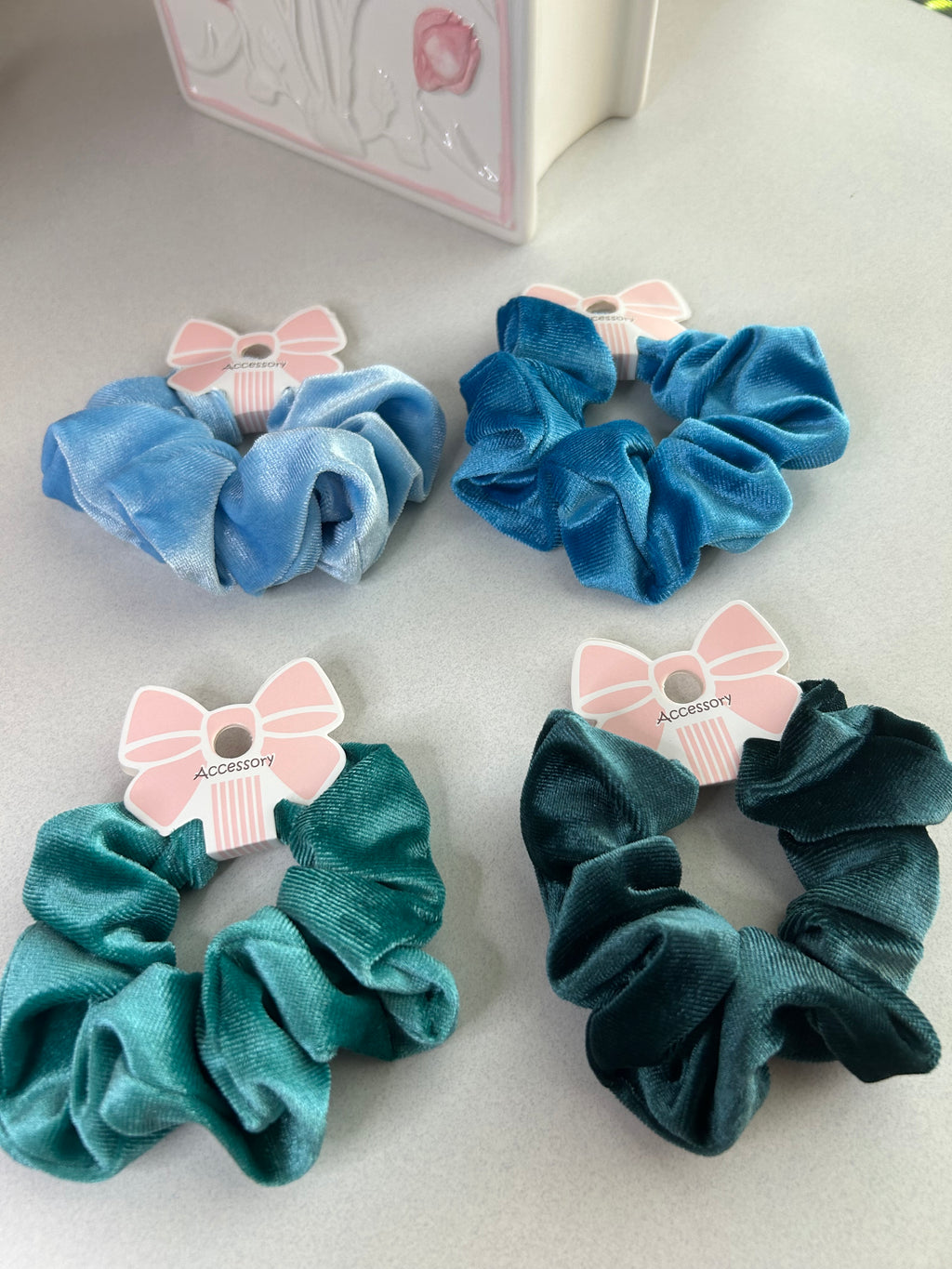 Velvet Hair Scrunchies