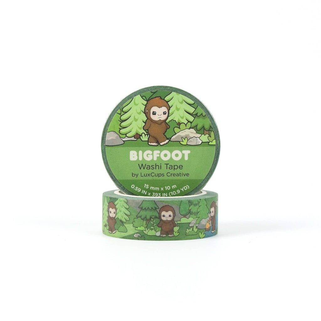 Bigfoot Washi Tape - Stationery | Decorative | Low-Tack Tape