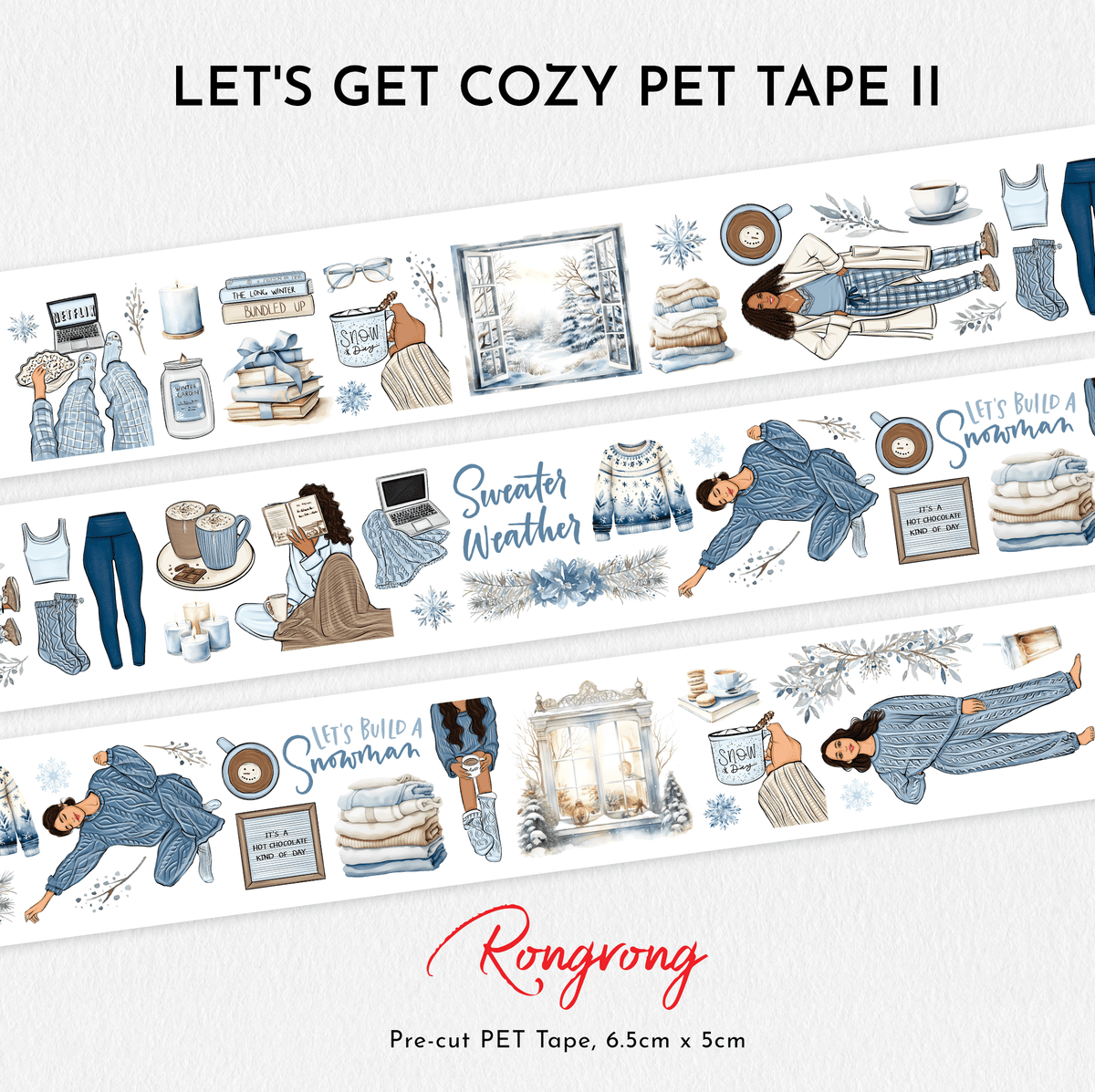 Cozy Winter Pre-cut PET Tape Box