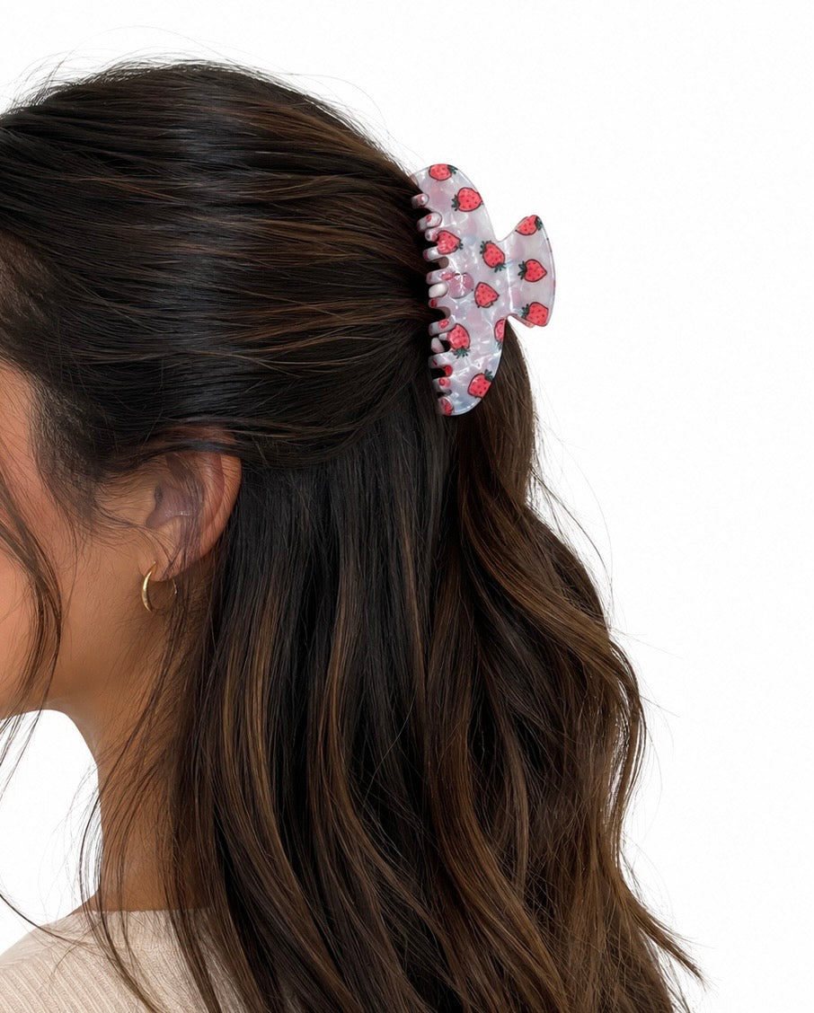 Strawberry Claw Clip