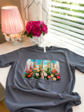 His Mercies Are New Every Morning T- Shirt in Gray