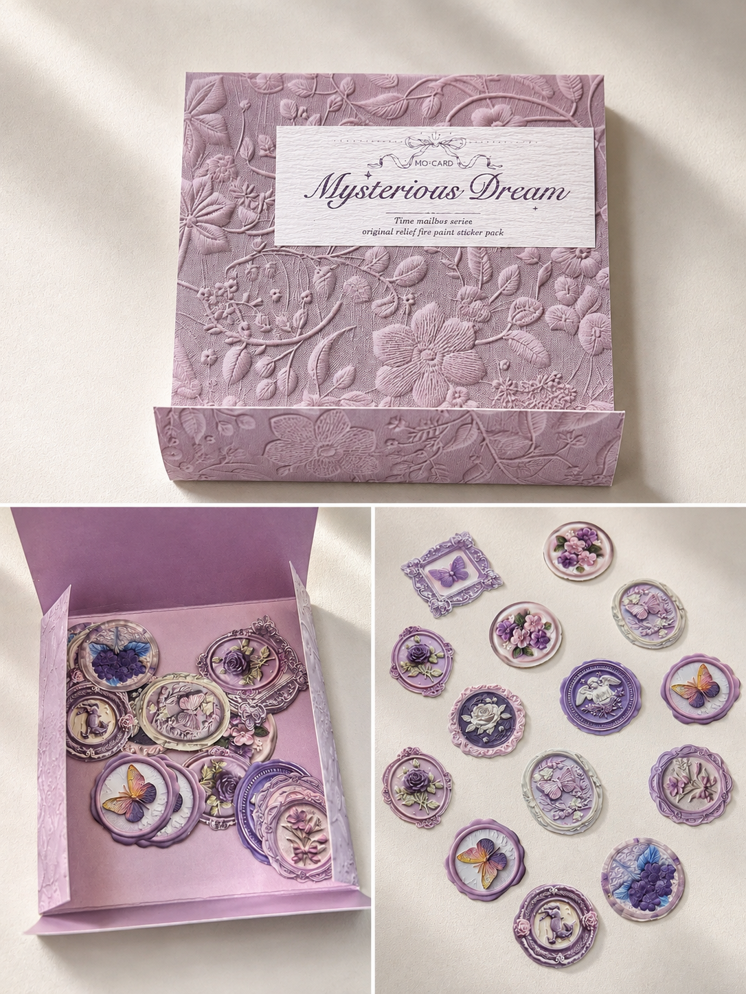 Vintage Scrapbook Paper Stamp