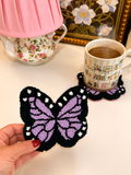Handmade Monarch Butterfly Coaster
