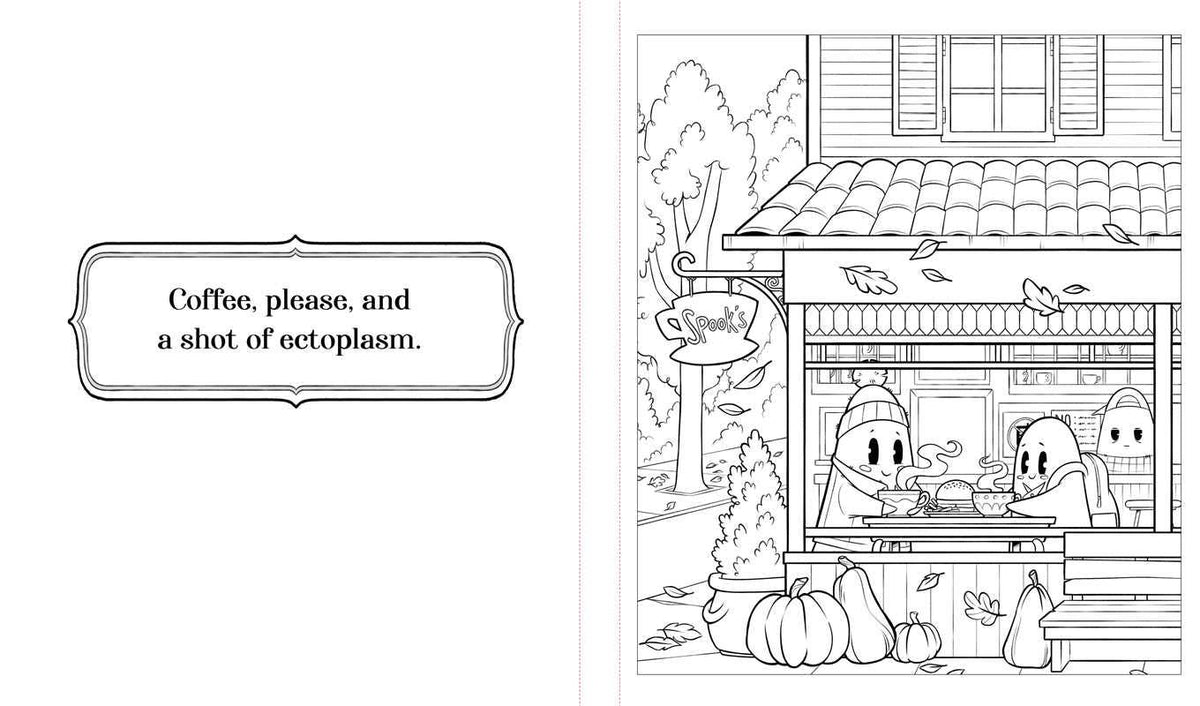Gilmore Ghouls A Spooky Hollow Coloring Book