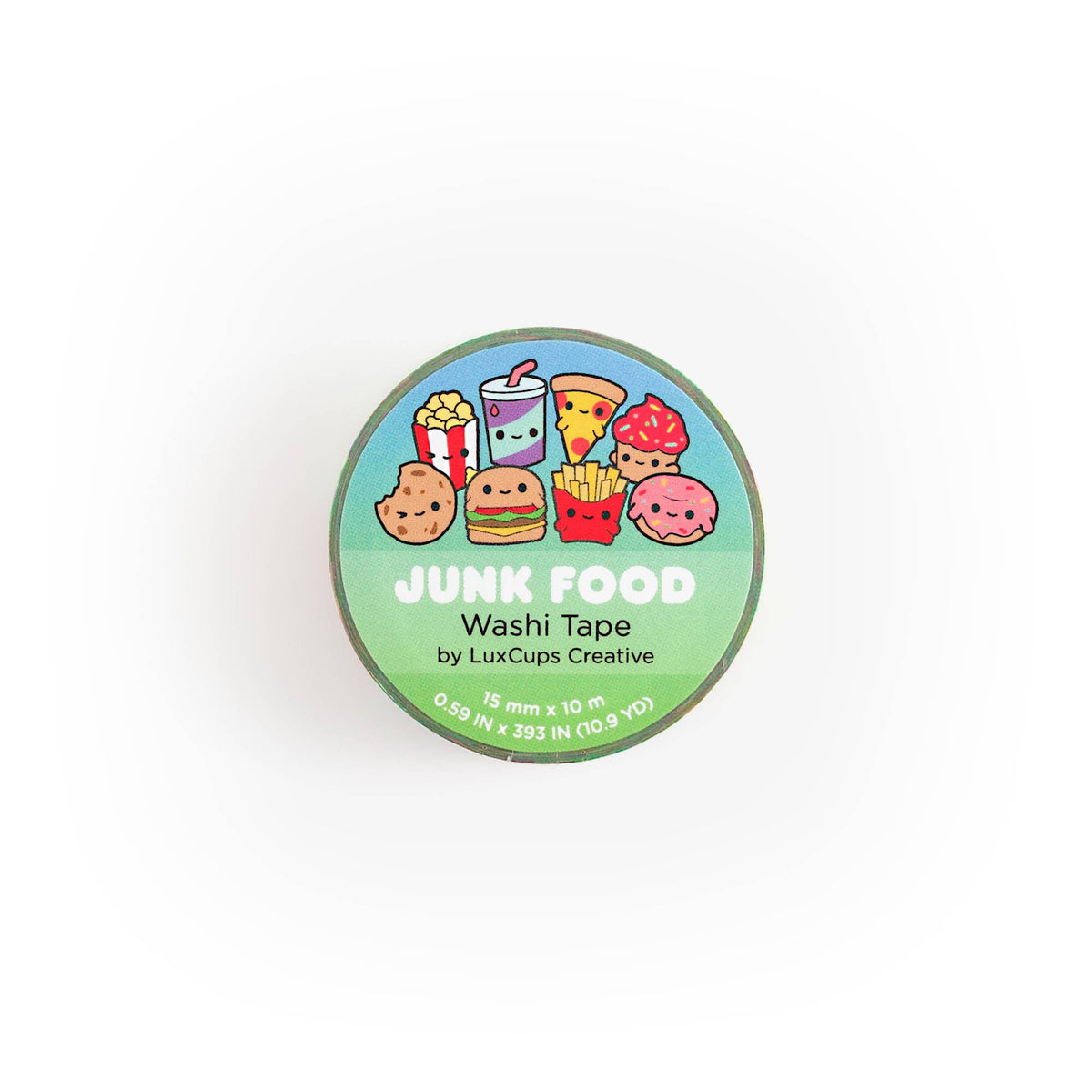 Junk Food Washi Tape - Stationery | Decorative | Low-Tack