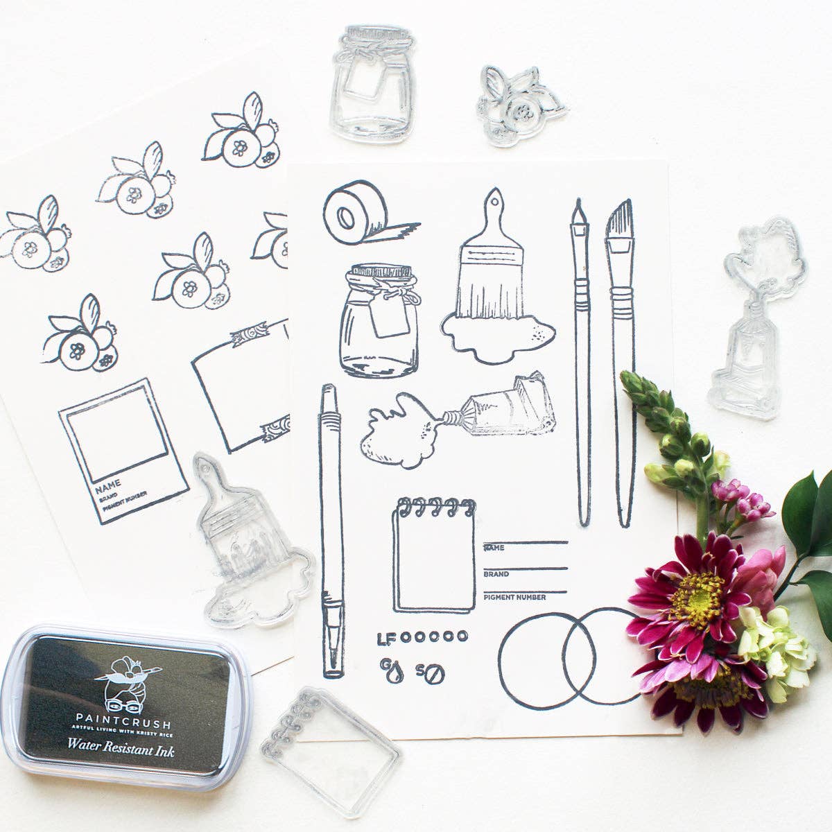 Swatching Stamp Set