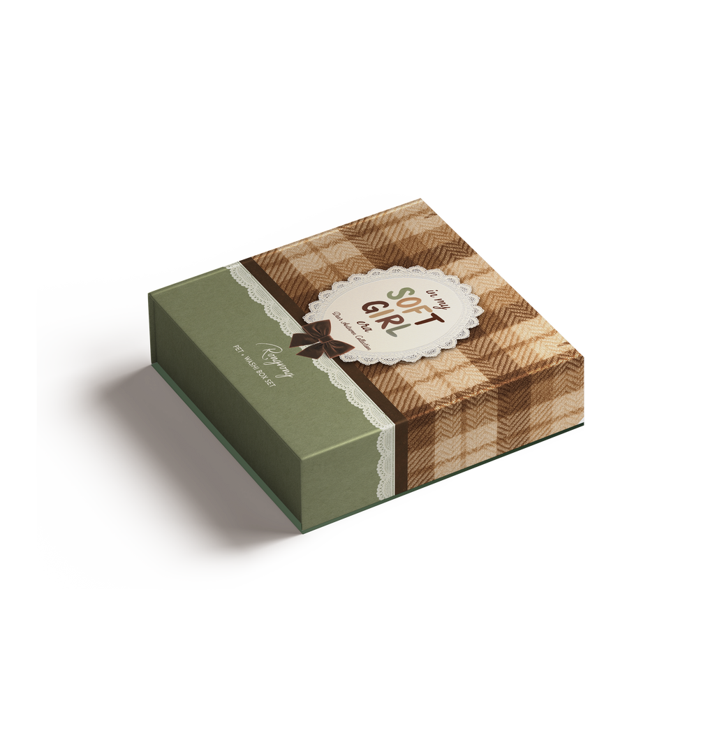 Dear Autumn Pre-cut PET Tape + Washi Box