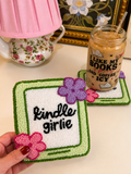 Handmade Kindle Mug Rug Coaster