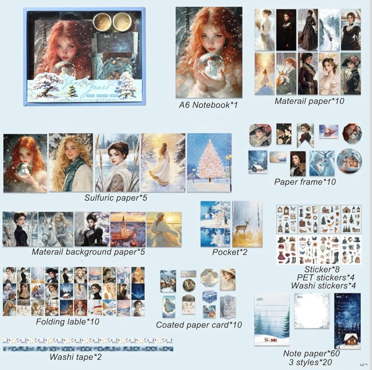 Gentle Years Scrapbooking Kit