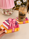 Handmade Book Lovers Mug Rug Coaster