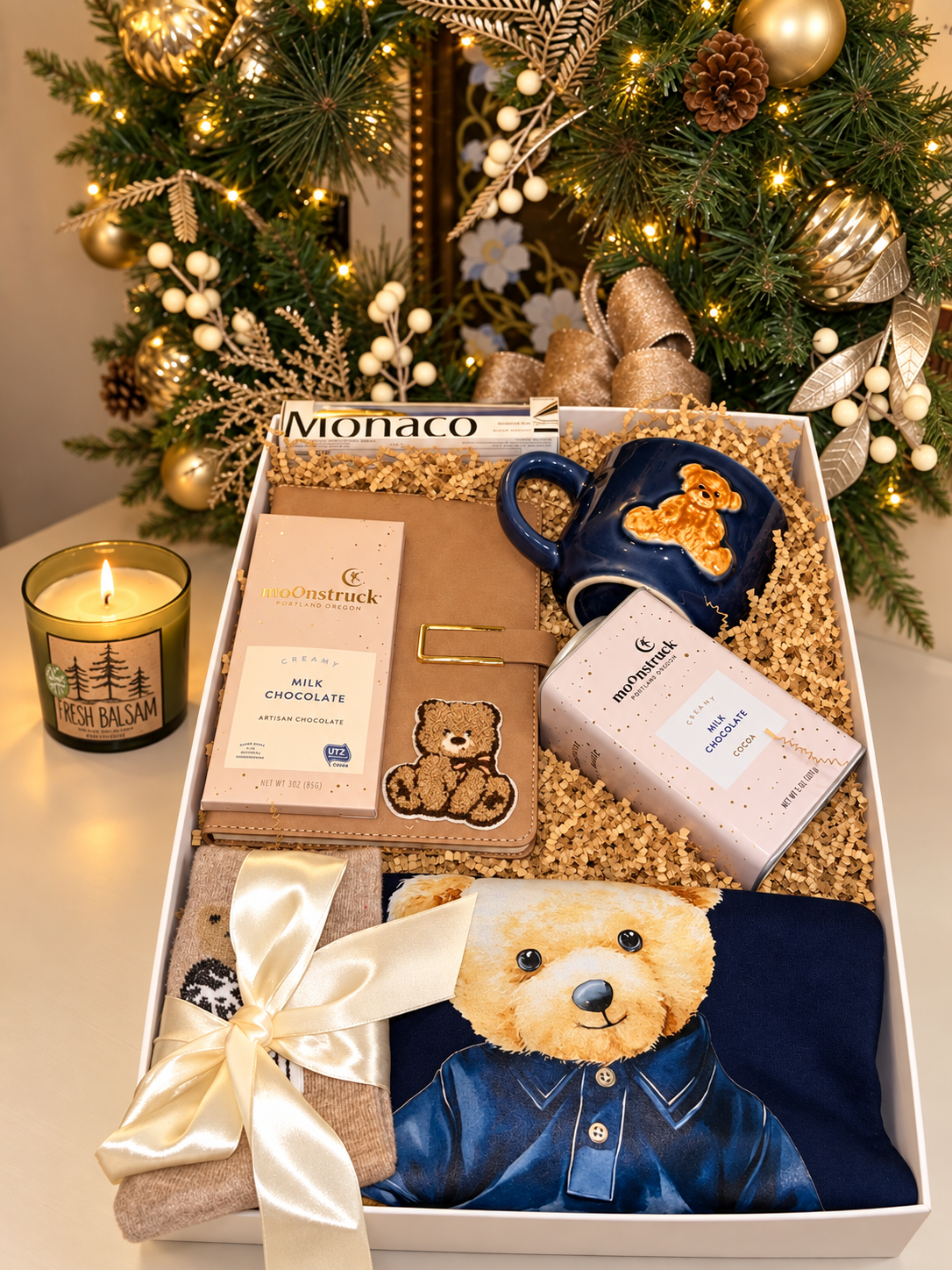 Cozy Teddy Bear Gift Set