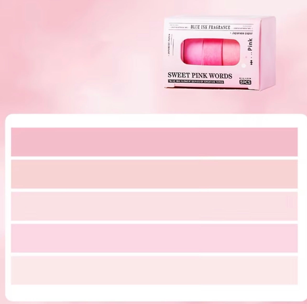 Washi Tape in Pink