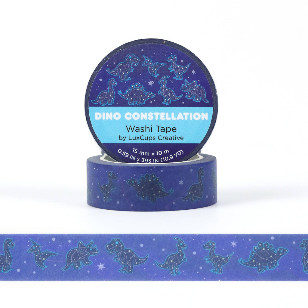 Dino Constellation Washi Tape - Stationery | Decorative Tape