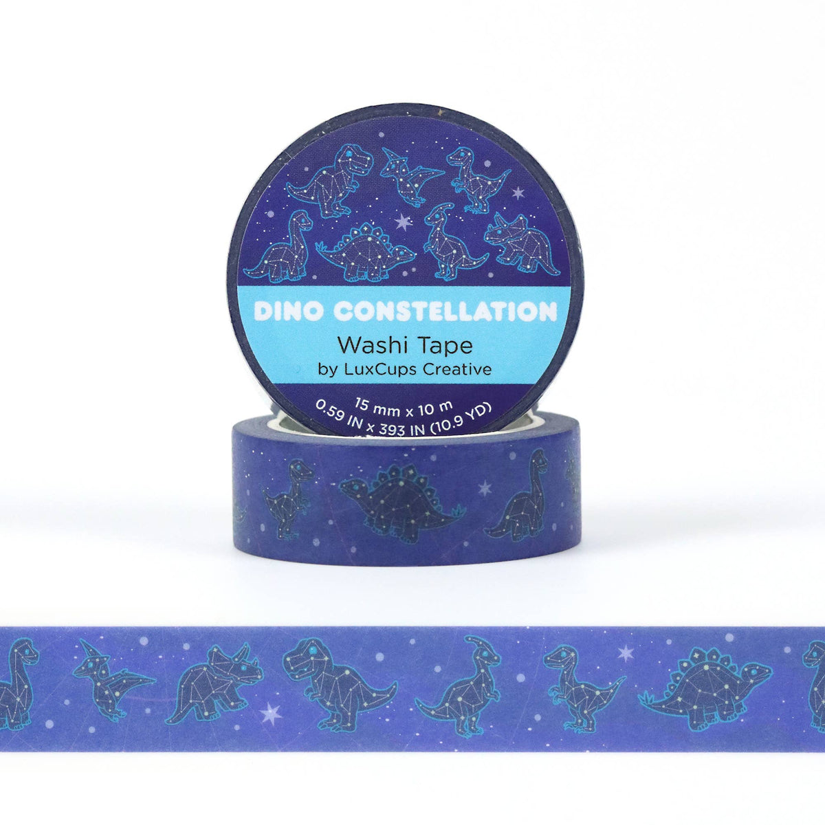 Dino Constellation Washi Tape - Stationery | Decorative Tape
