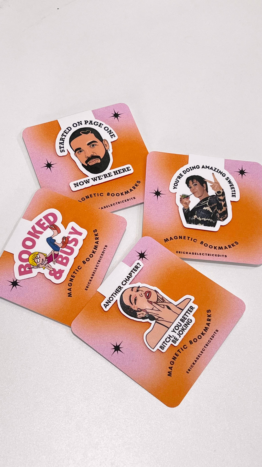 Magnetic Bookmarks: Taylor Swift
