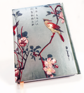 Japanese Birds and Flowers, Hiroshige Blank Journal
