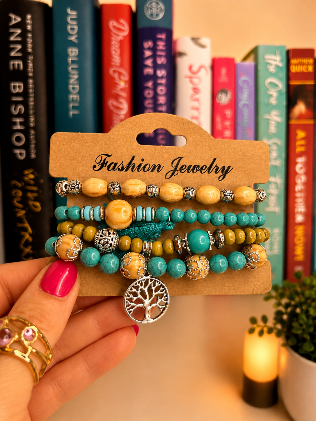 Bohemian Layered Beaded Bracelets