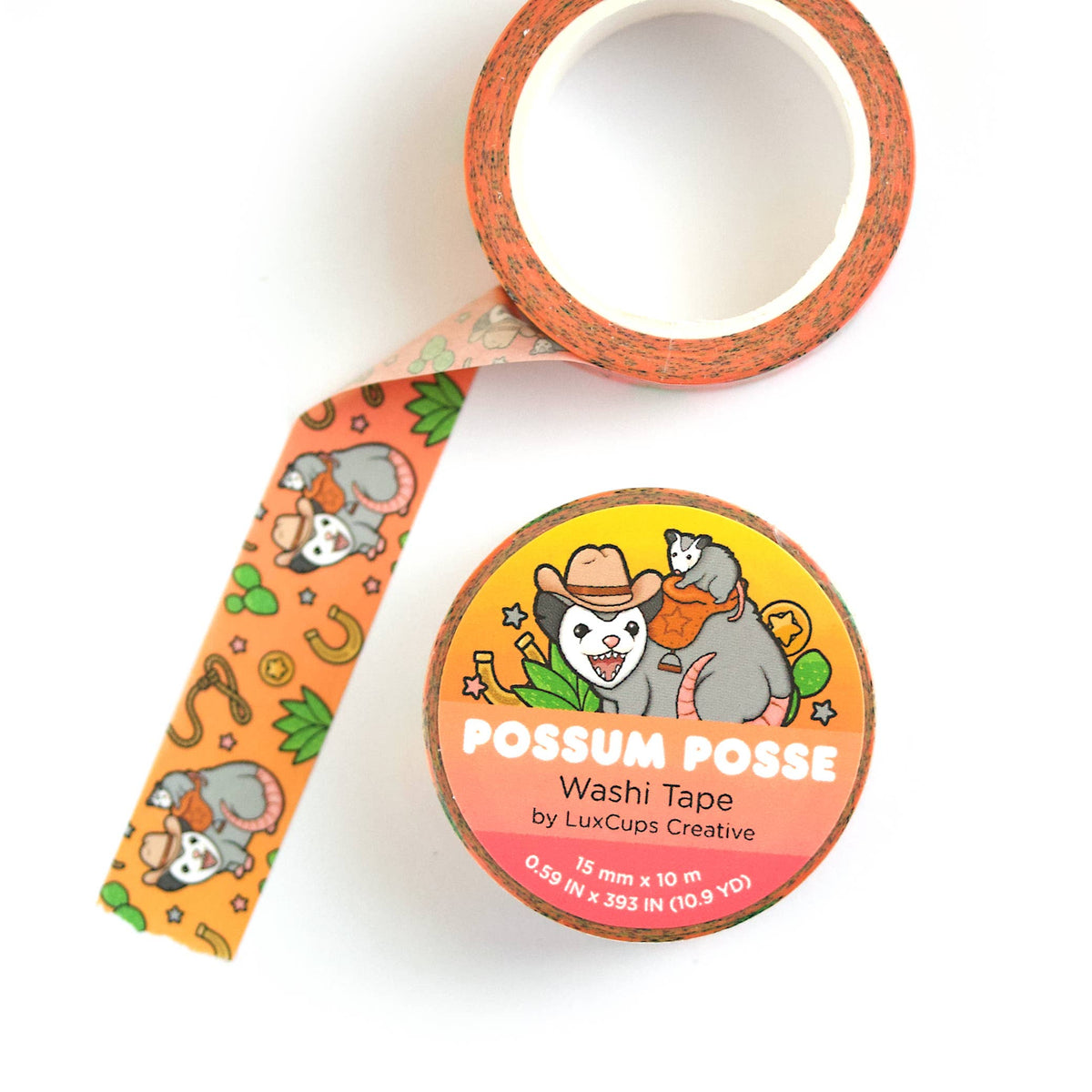 Possum Posse Washi Tape - Stationery | Decorative | Low-Tack