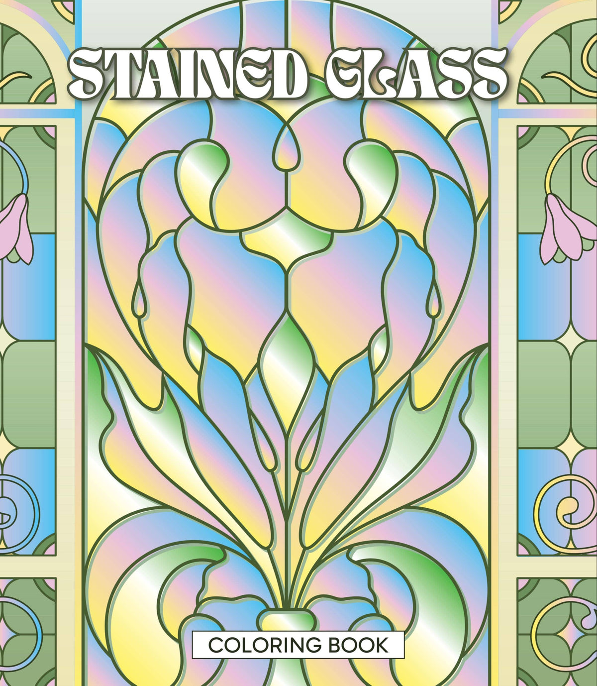 Stained Glass Coloring Book