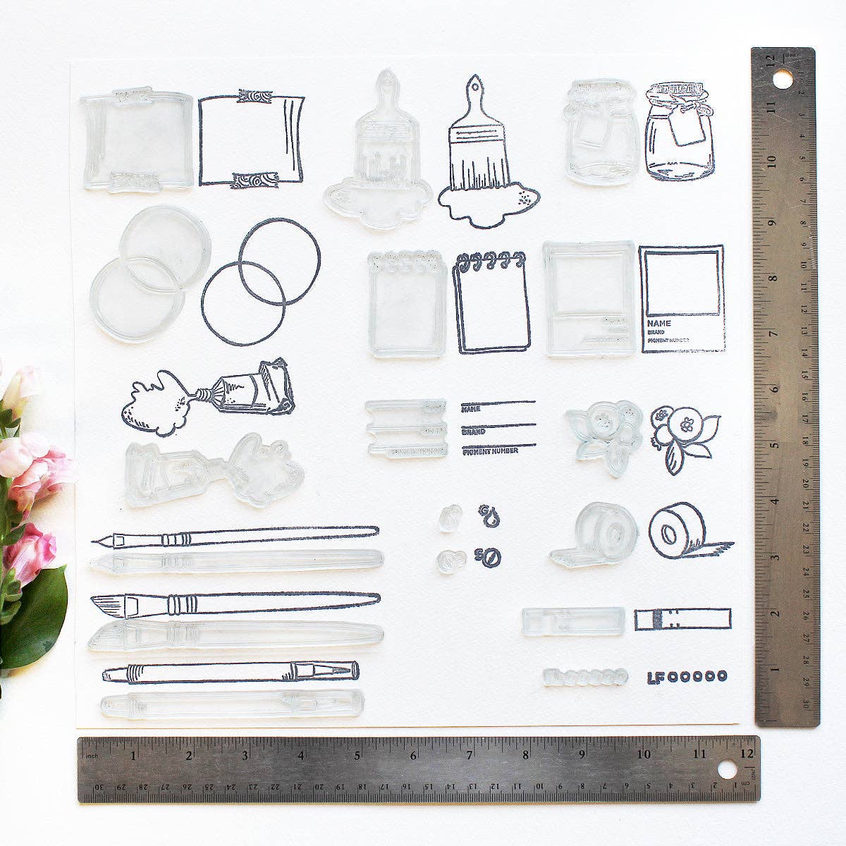 Swatching Stamp Set