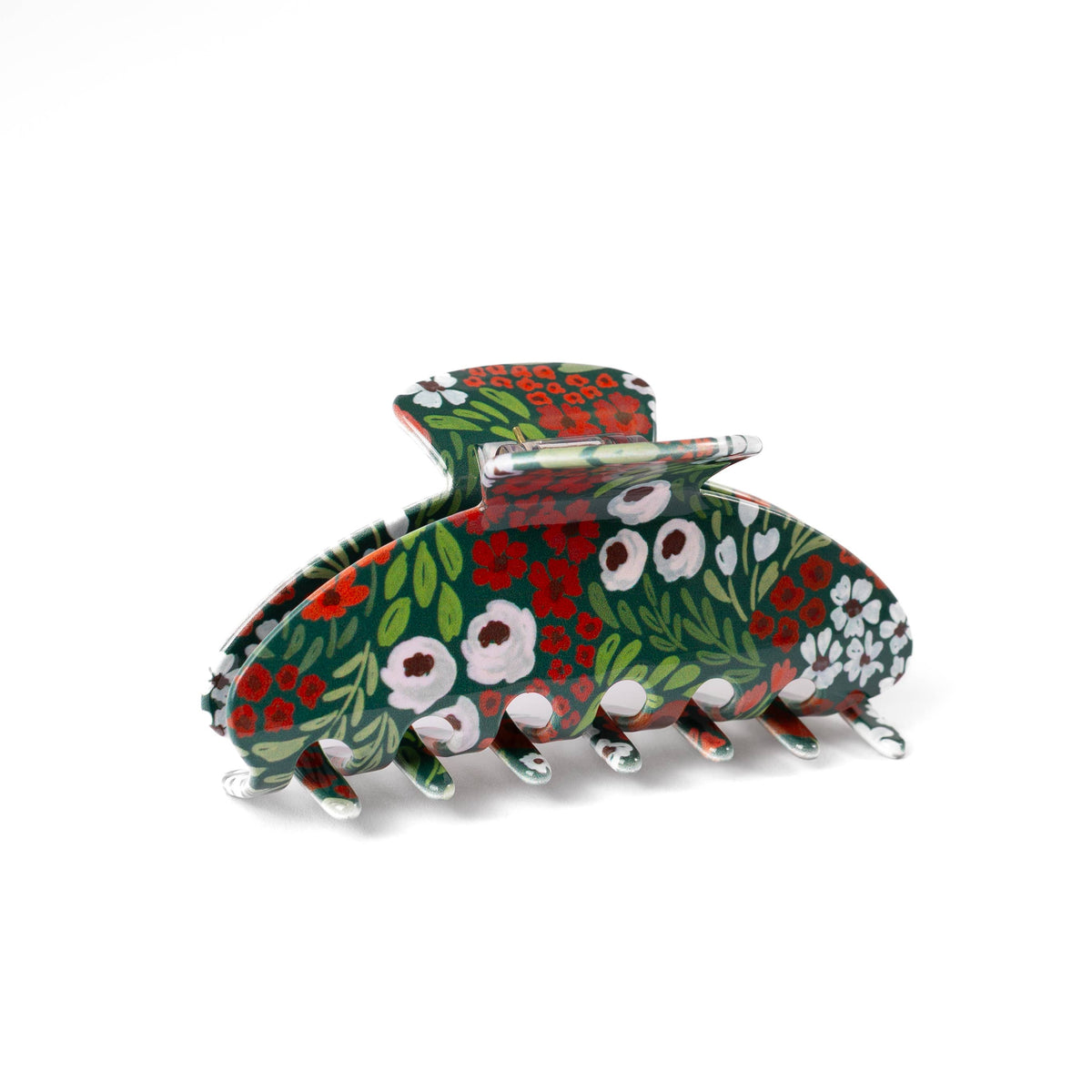 Holiday Claw Clip | Christmas: Christmas Floral