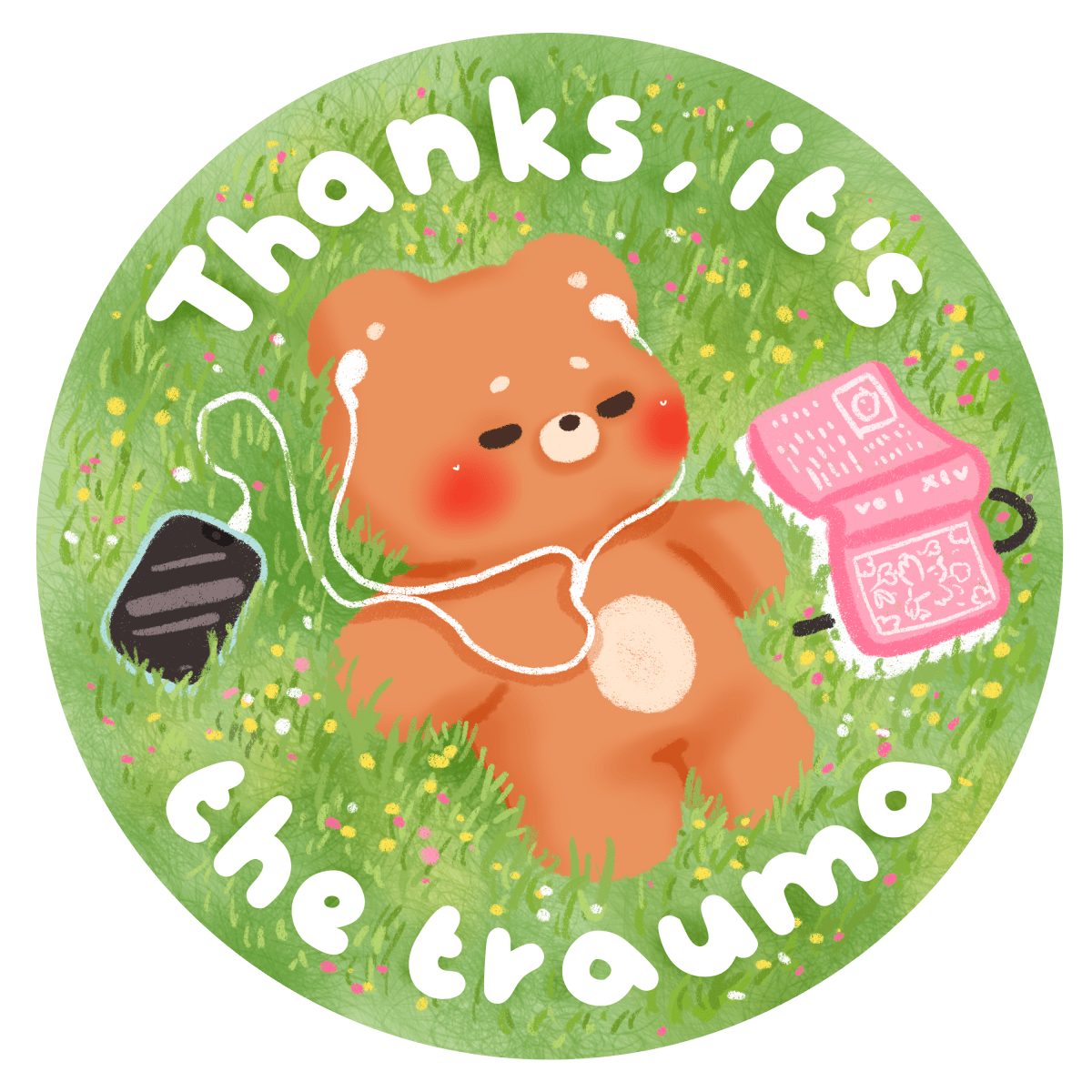 Thanks it's the trauma sticker