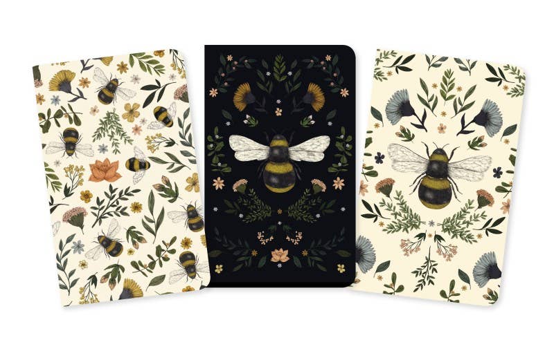 Jade Mosinski: Garden Bees Journal Gift Set