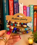 Bohemian Layered Beaded Bracelets