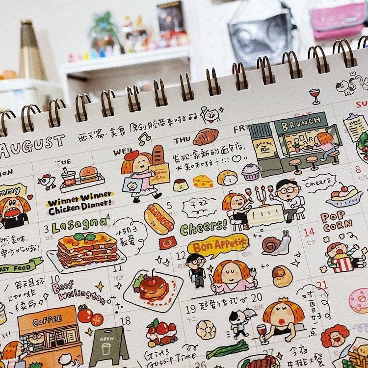 Bon Appetit Western Food Washi Tape - RiN Studio Vol. 11