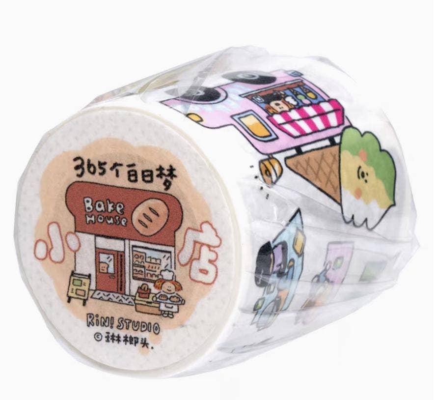 Dream Shop Washi Tape: RiN! Studio BuJo Stickers - Vol. 31