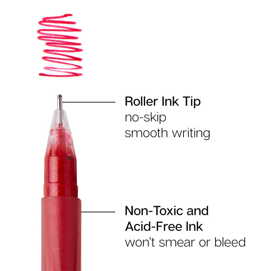 Gel Pens - 12 Glitter Colors