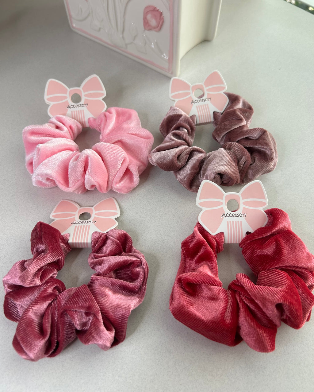 Velvet Hair Scrunchies