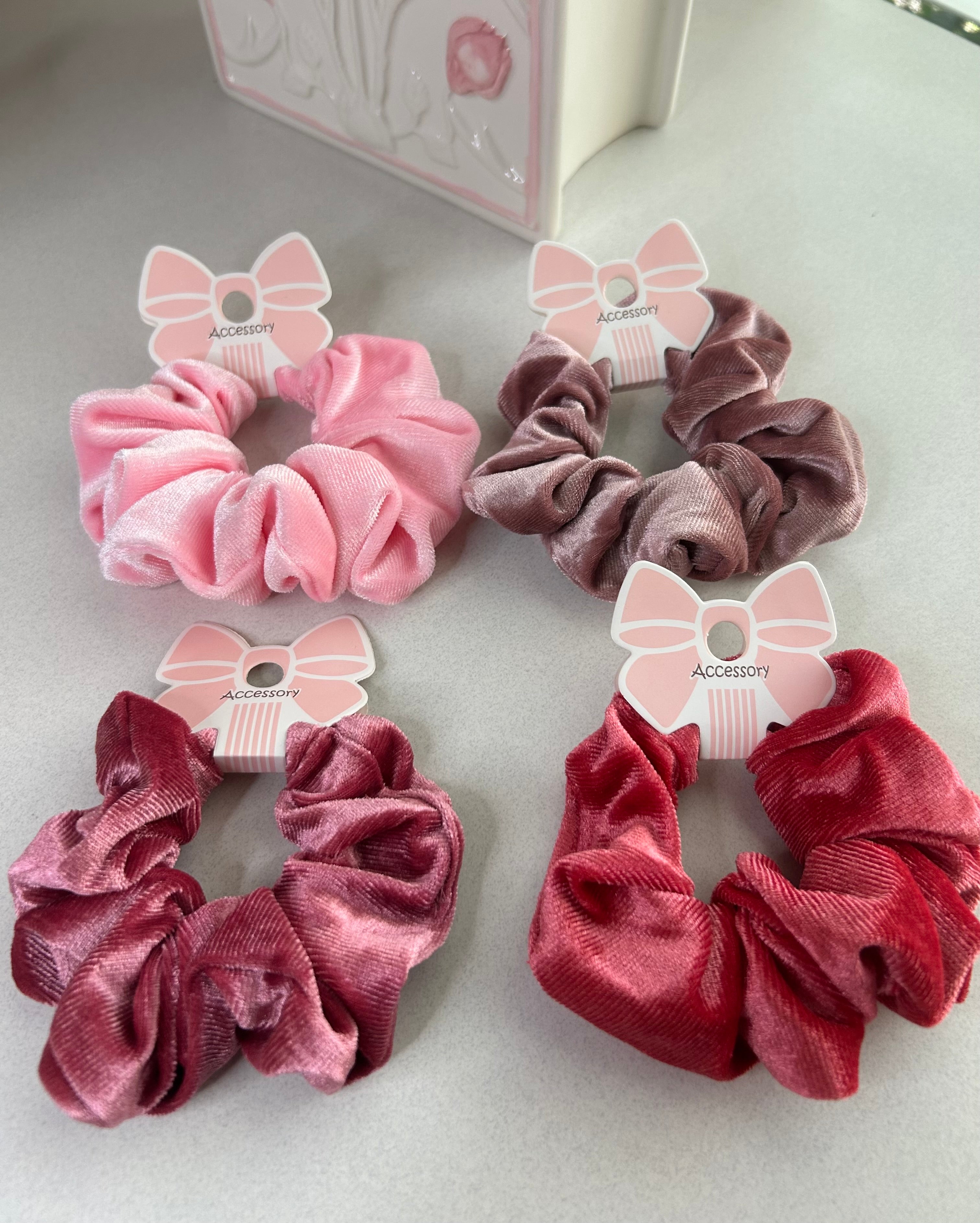 Velvet Hair Scrunchies