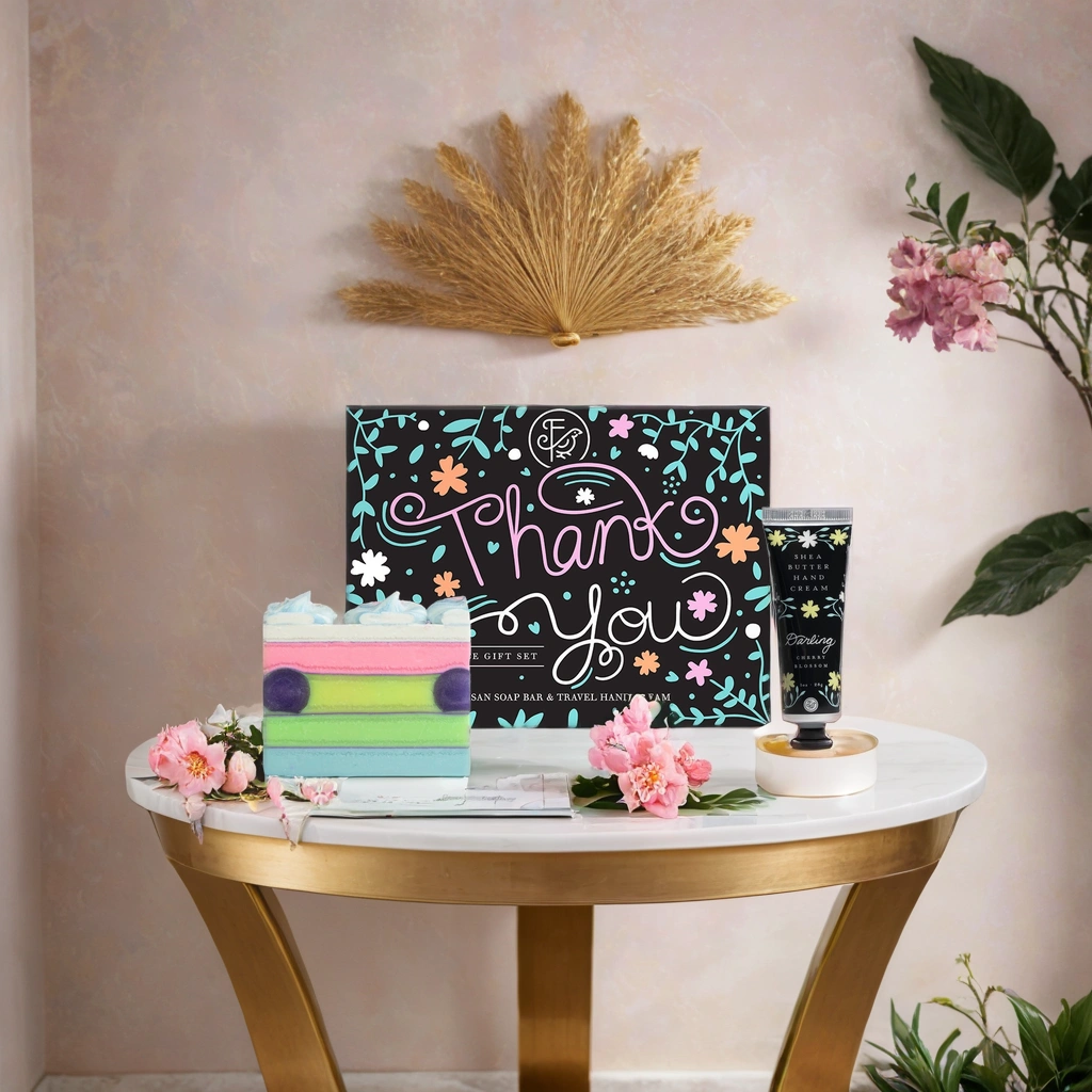 Thank You 2 Pc Bath & Body Gift Set