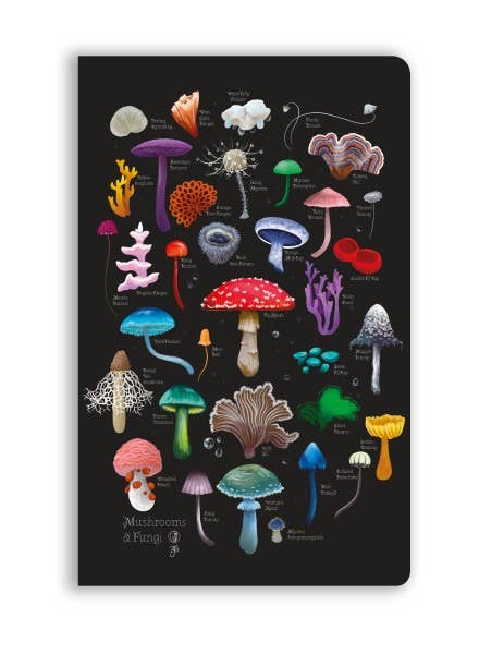 Anna Stead: Mushrooms & Fungi Soft Touch Journal Gift Set