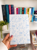 Flower Notebook in Blue