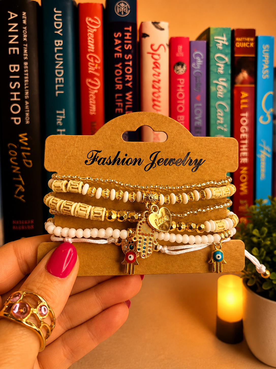 Bohemian Layered Beaded Bracelets