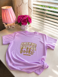 Coffee & Books T - Shirt in Lavender