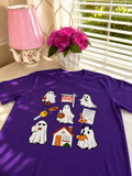 For Sale Ghost T - Shirt in Purple